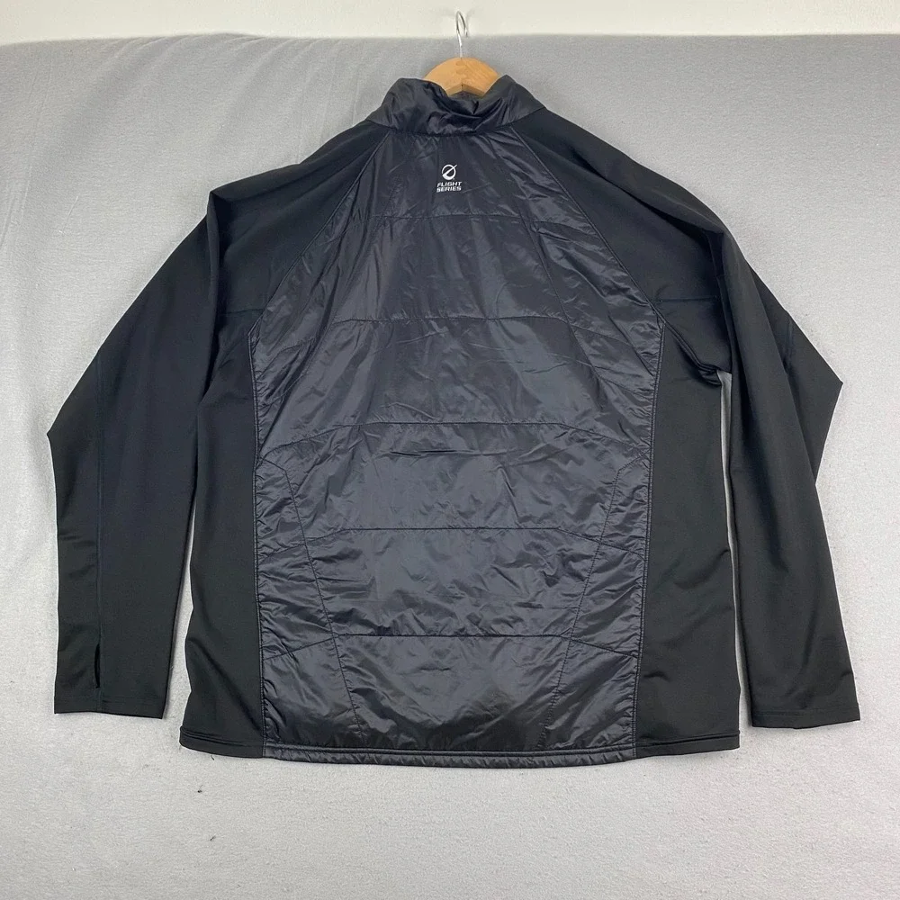 North Face Flight Series Jacket Mens XXL Black PrimaLoft Lightweight Quilted Run